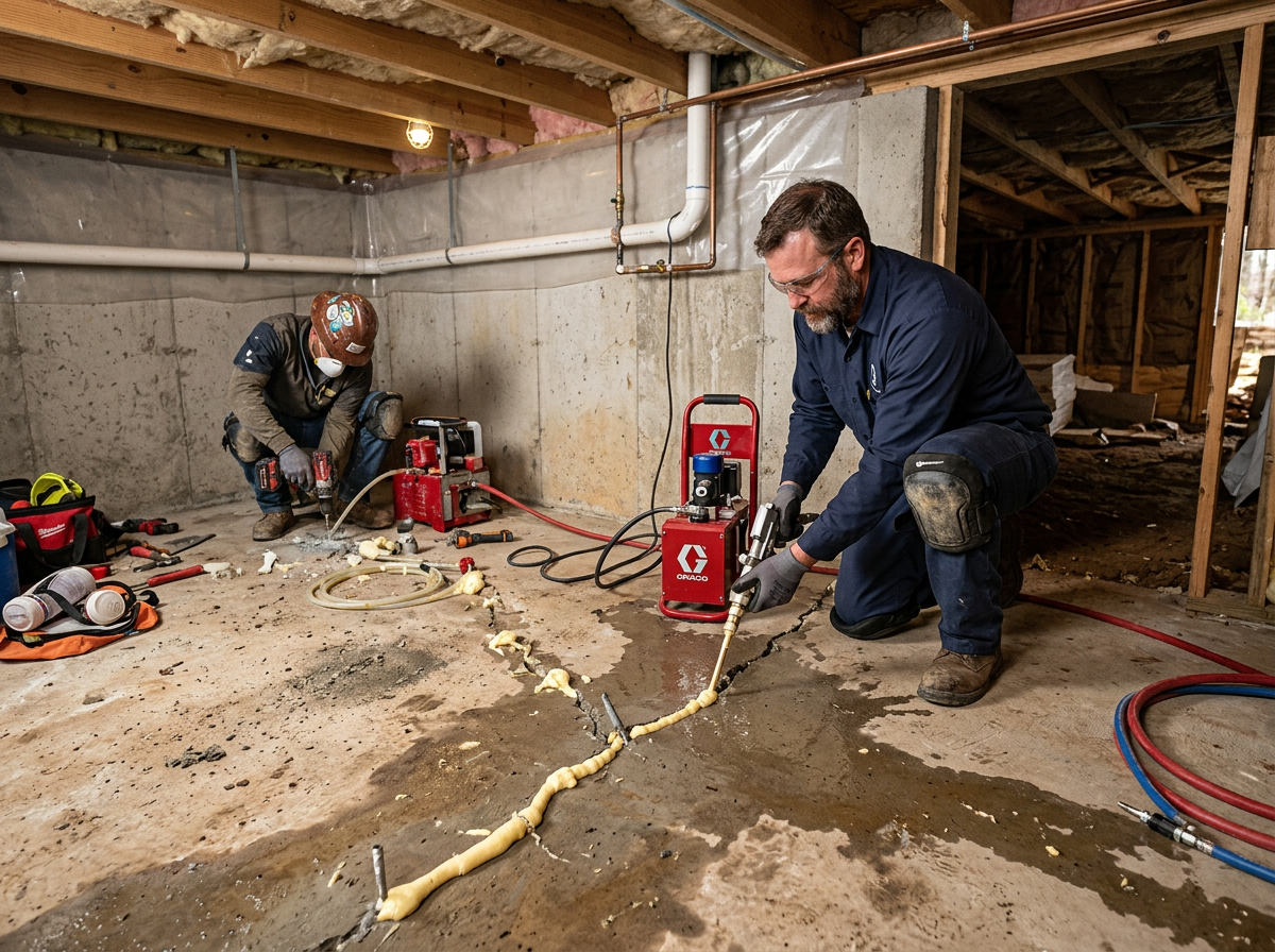 slab leak repair in Varnell